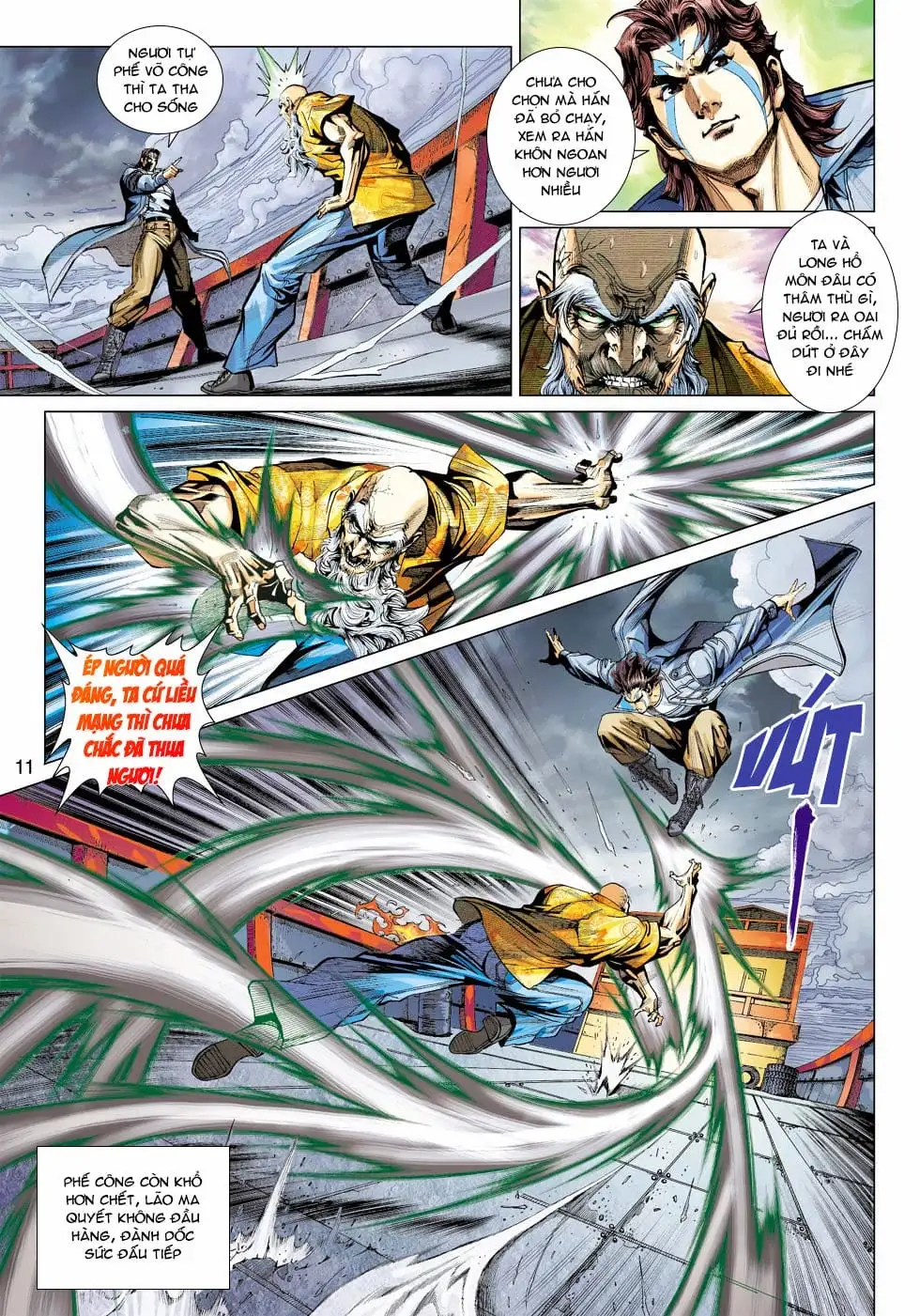 Truyện Tranh Tân Tác Long Hổ Môn trang 4