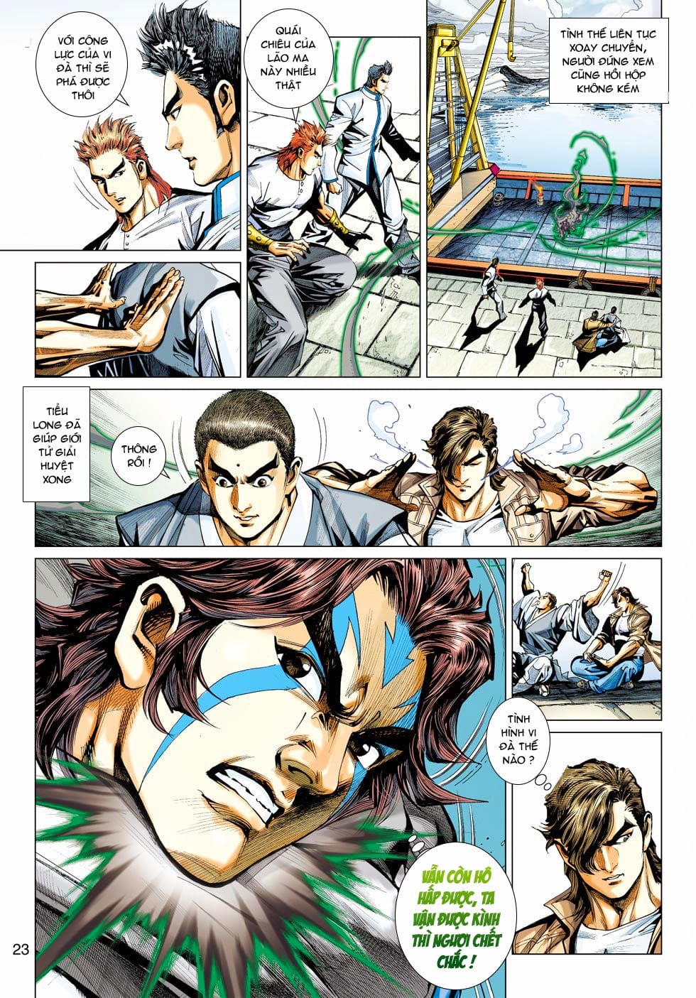 Truyện Tranh Tân Tác Long Hổ Môn trang 4
