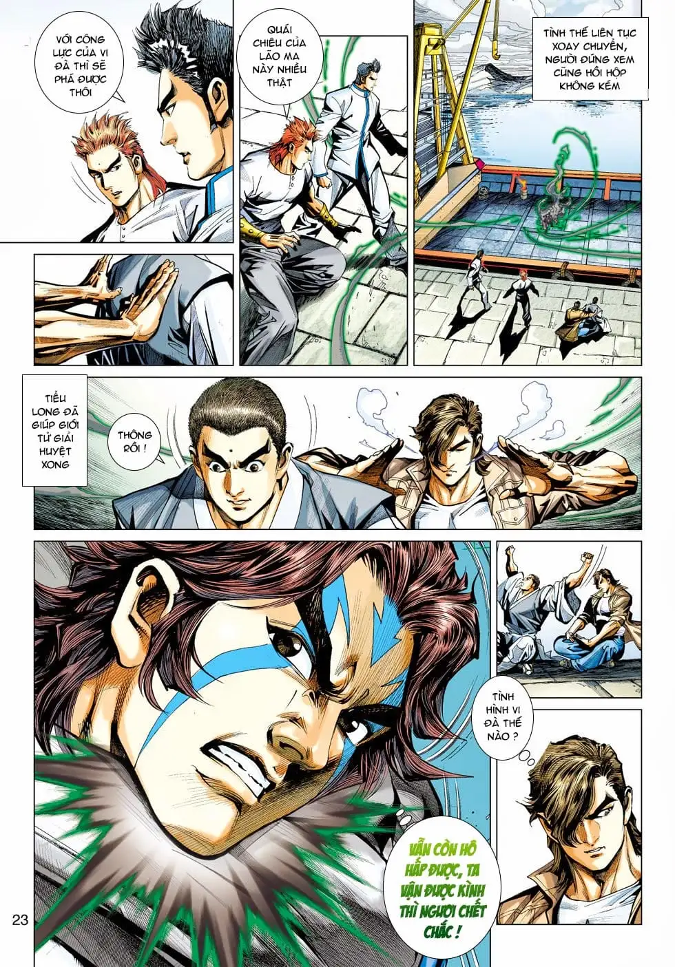 Truyện Tranh Tân Tác Long Hổ Môn trang 4