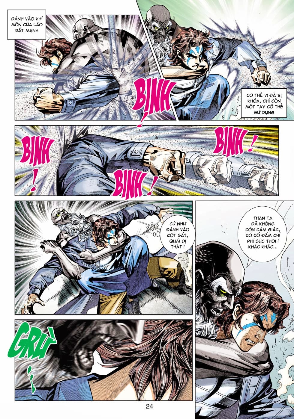 Truyện Tranh Tân Tác Long Hổ Môn trang 4