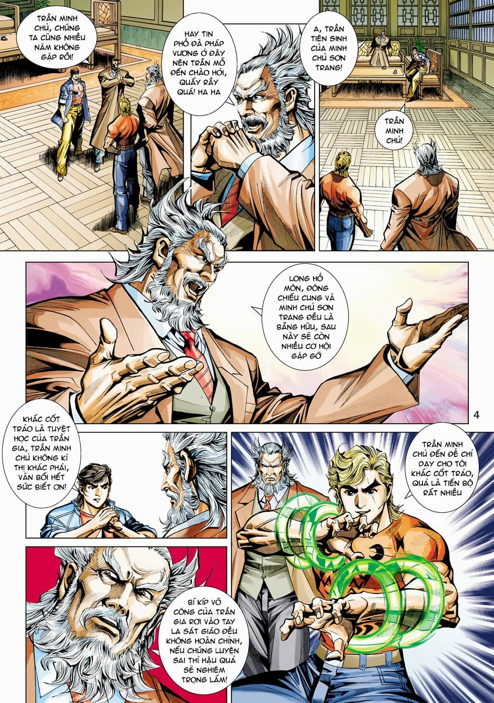 Truyện Tranh Tân Tác Long Hổ Môn trang 4