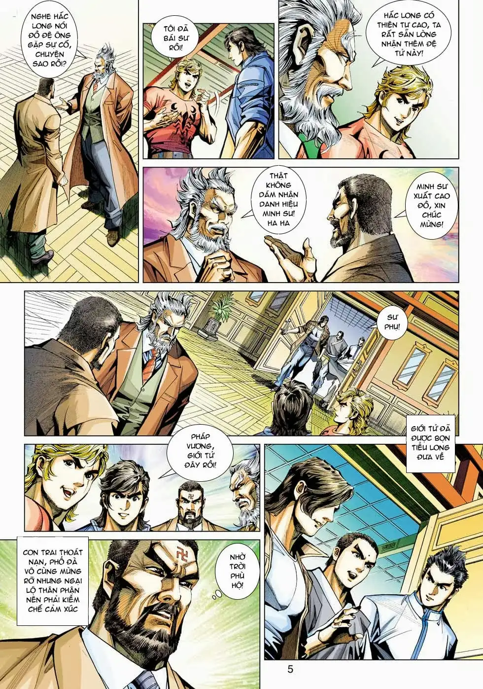 Truyện Tranh Tân Tác Long Hổ Môn trang 4