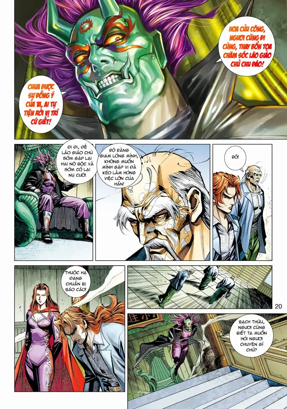 Truyện Tranh Tân Tác Long Hổ Môn trang 4