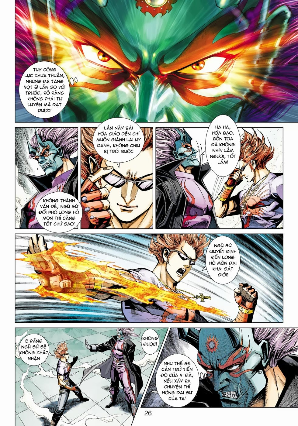 Truyện Tranh Tân Tác Long Hổ Môn trang 4