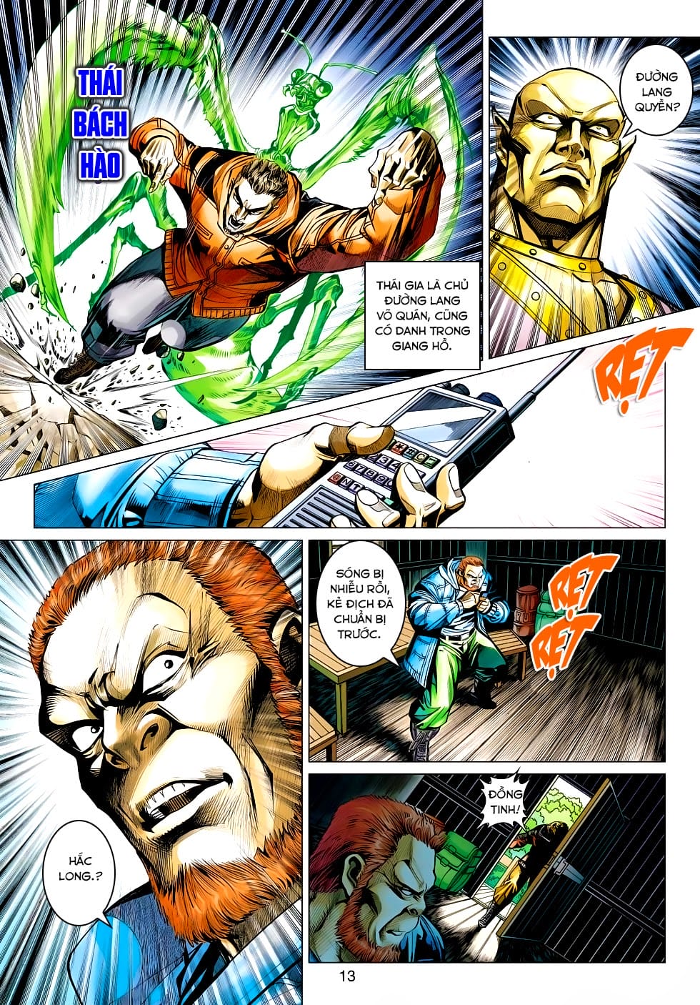 Truyện Tranh Tân Tác Long Hổ Môn trang 4