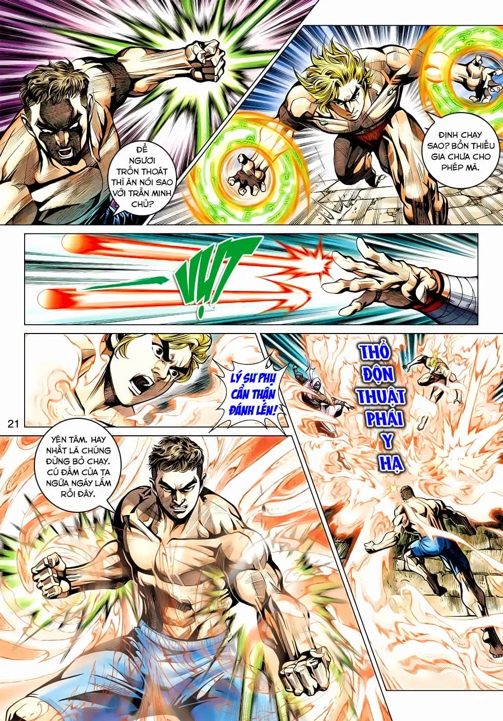 Truyện Tranh Tân Tác Long Hổ Môn trang 4