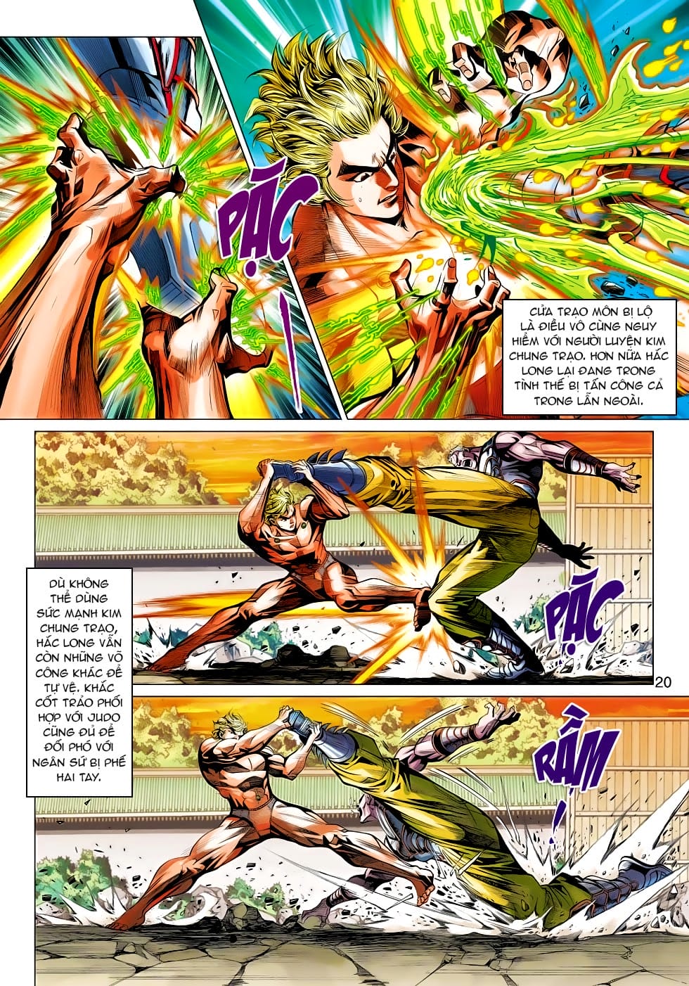 Truyện Tranh Tân Tác Long Hổ Môn trang 4