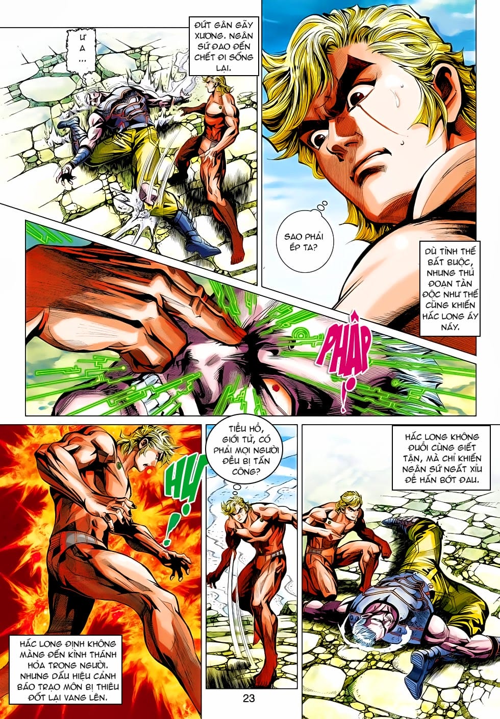 Truyện Tranh Tân Tác Long Hổ Môn trang 4