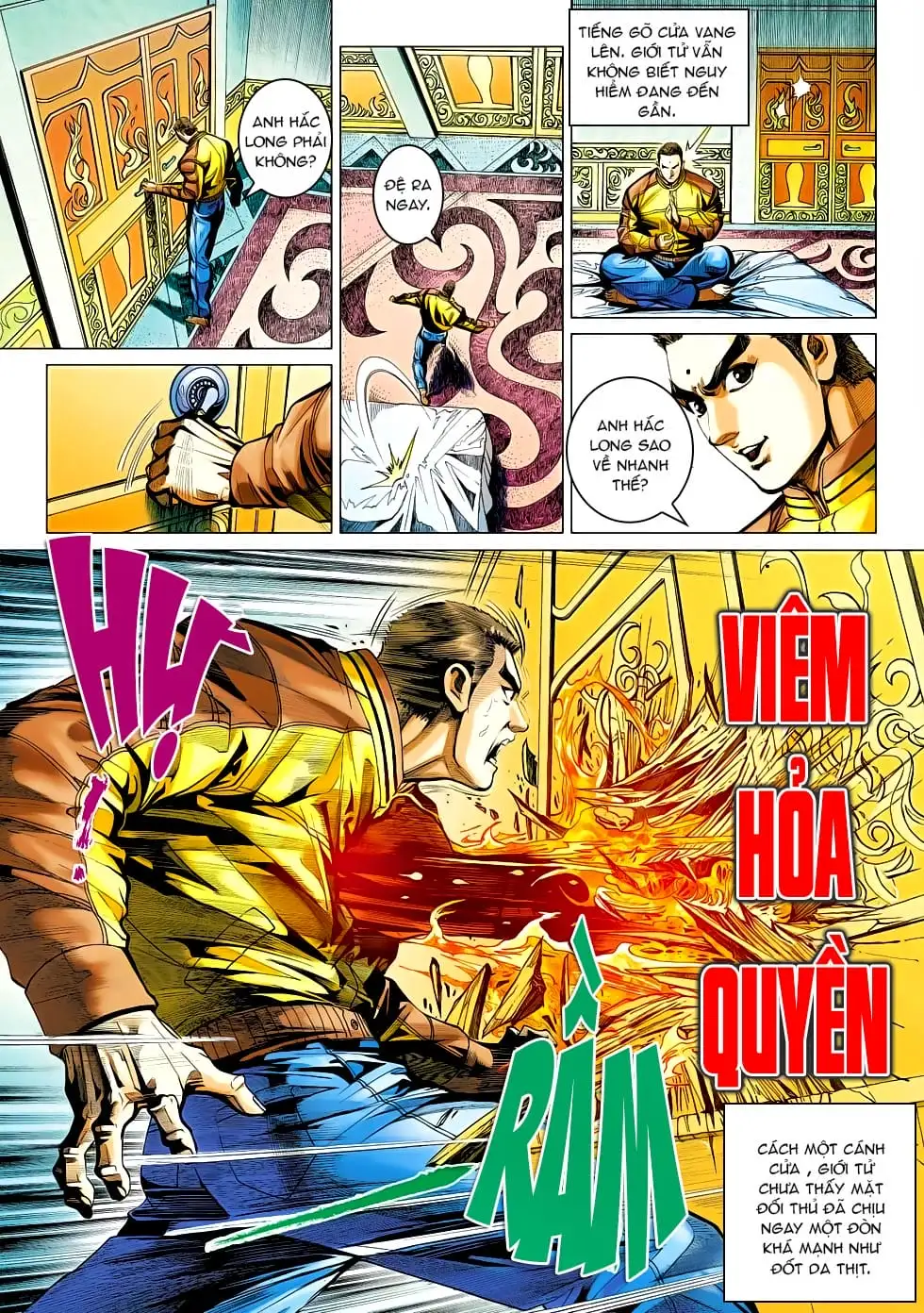 Truyện Tranh Tân Tác Long Hổ Môn trang 4