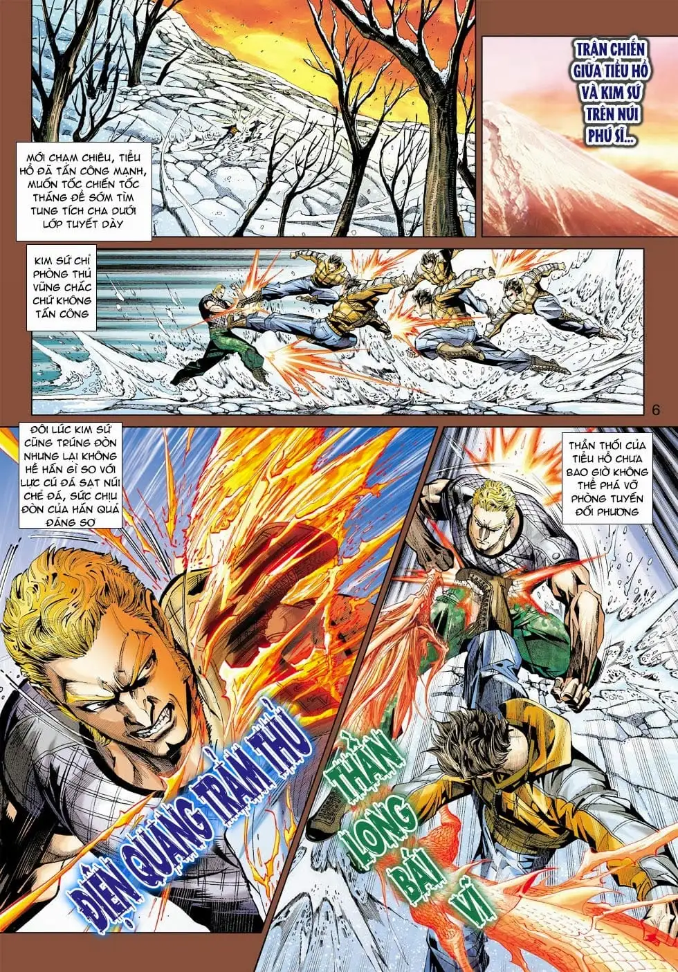 Truyện Tranh Tân Tác Long Hổ Môn trang 4