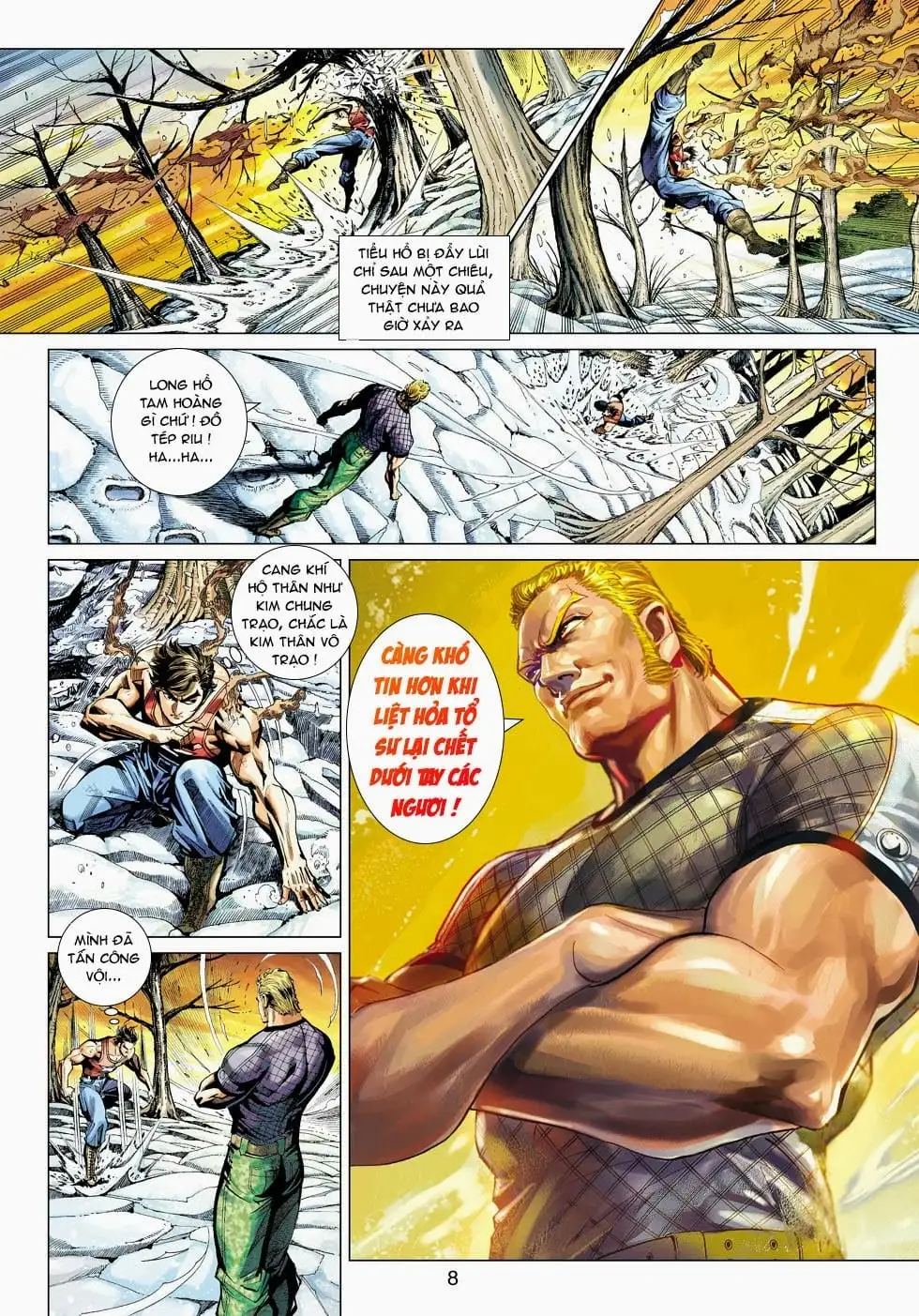 Truyện Tranh Tân Tác Long Hổ Môn trang 4