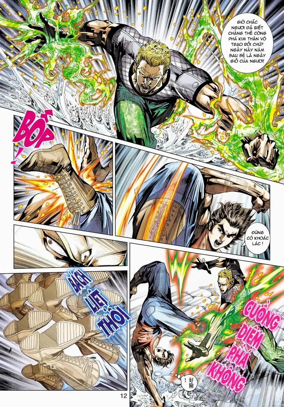 Truyện Tranh Tân Tác Long Hổ Môn trang 4