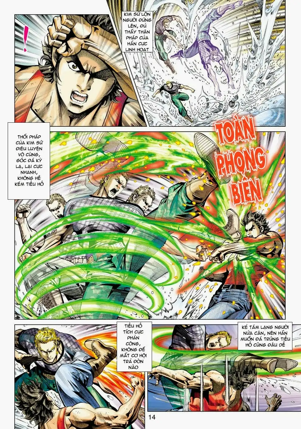Truyện Tranh Tân Tác Long Hổ Môn trang 4