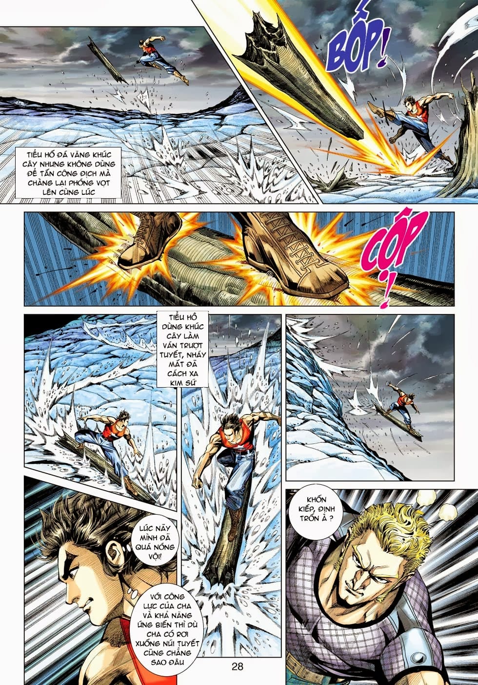 Truyện Tranh Tân Tác Long Hổ Môn trang 4