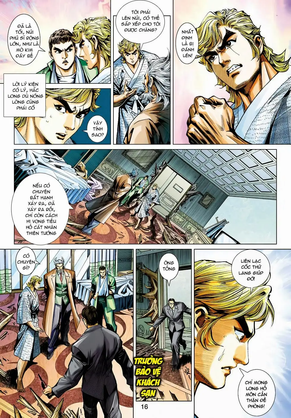 Truyện Tranh Tân Tác Long Hổ Môn trang 4