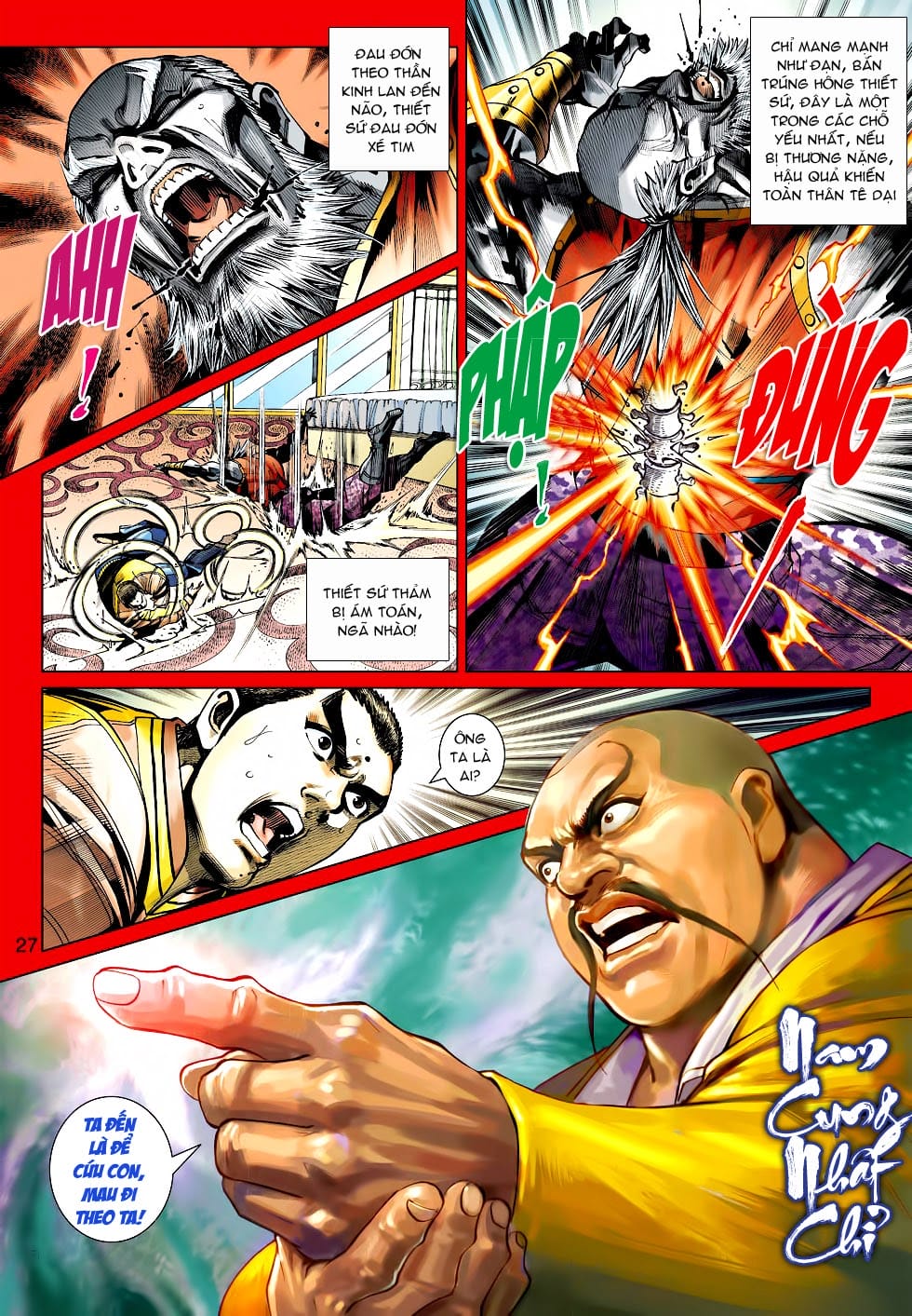 Truyện Tranh Tân Tác Long Hổ Môn trang 4