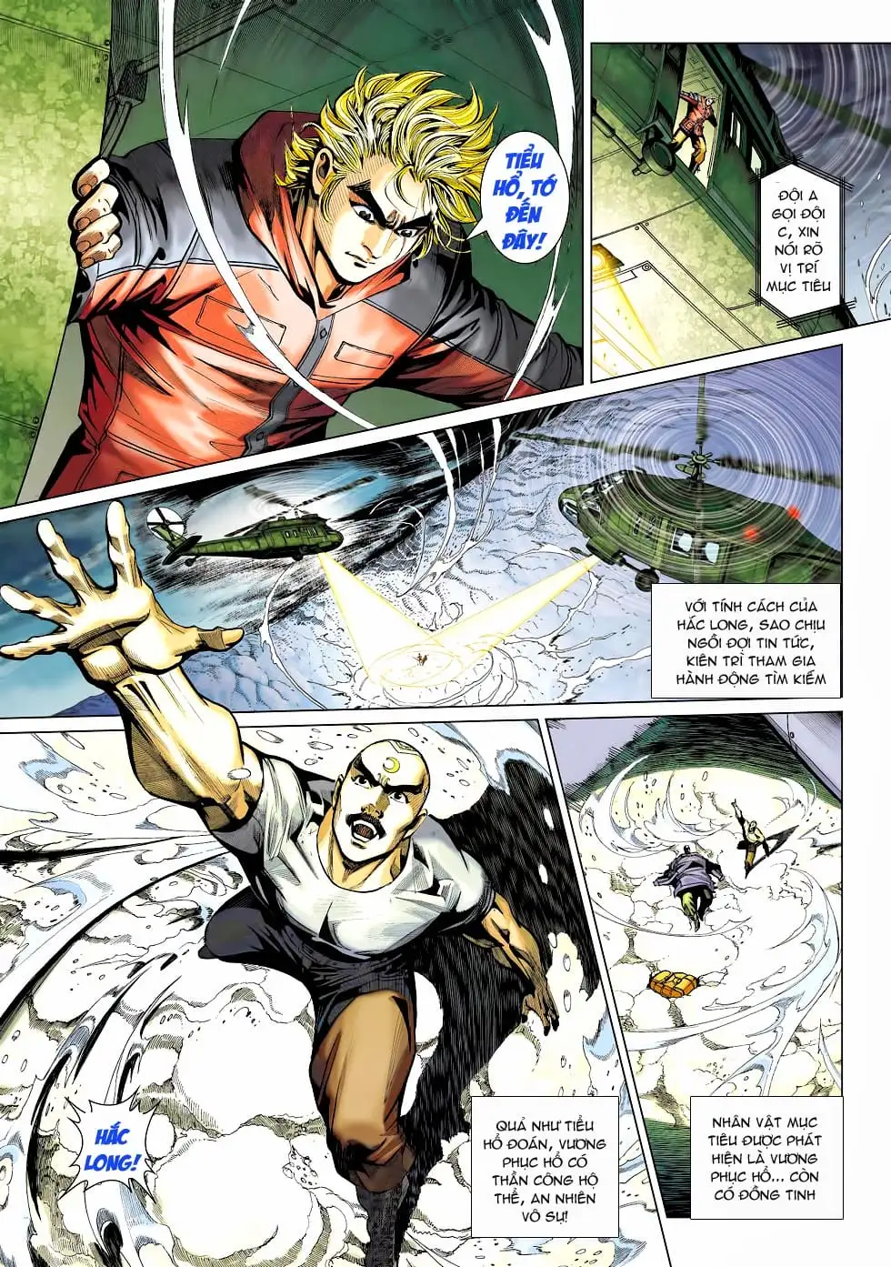 Truyện Tranh Tân Tác Long Hổ Môn trang 4