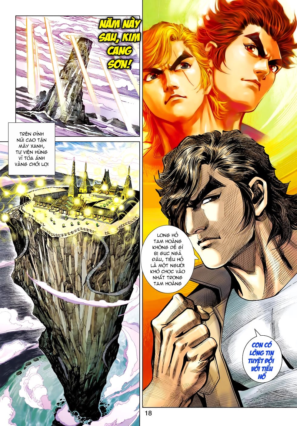 Truyện Tranh Tân Tác Long Hổ Môn trang 4