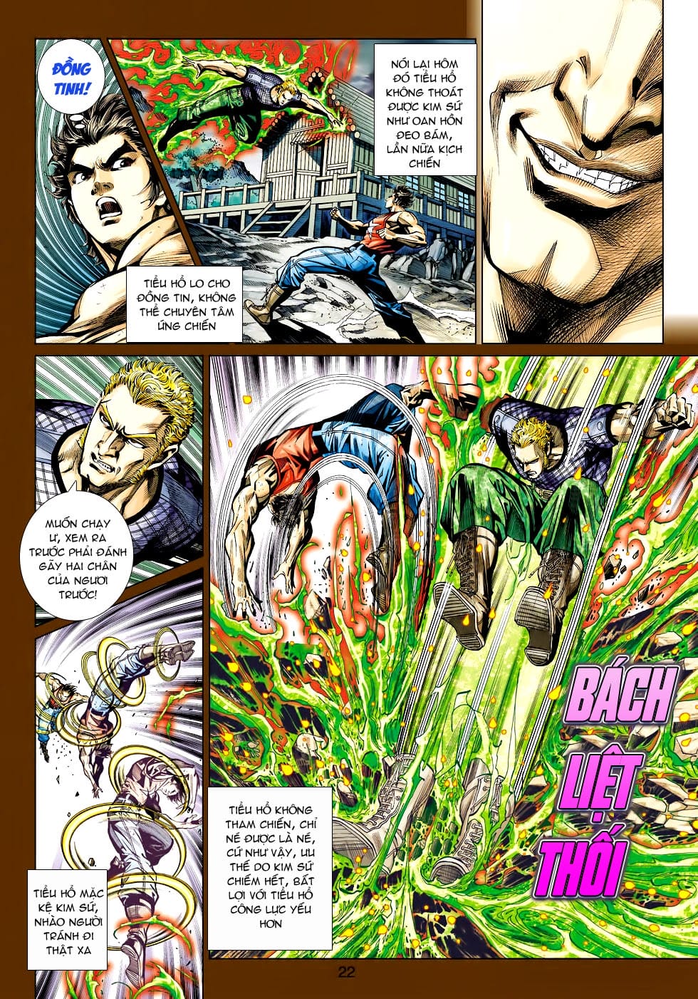 Truyện Tranh Tân Tác Long Hổ Môn trang 4