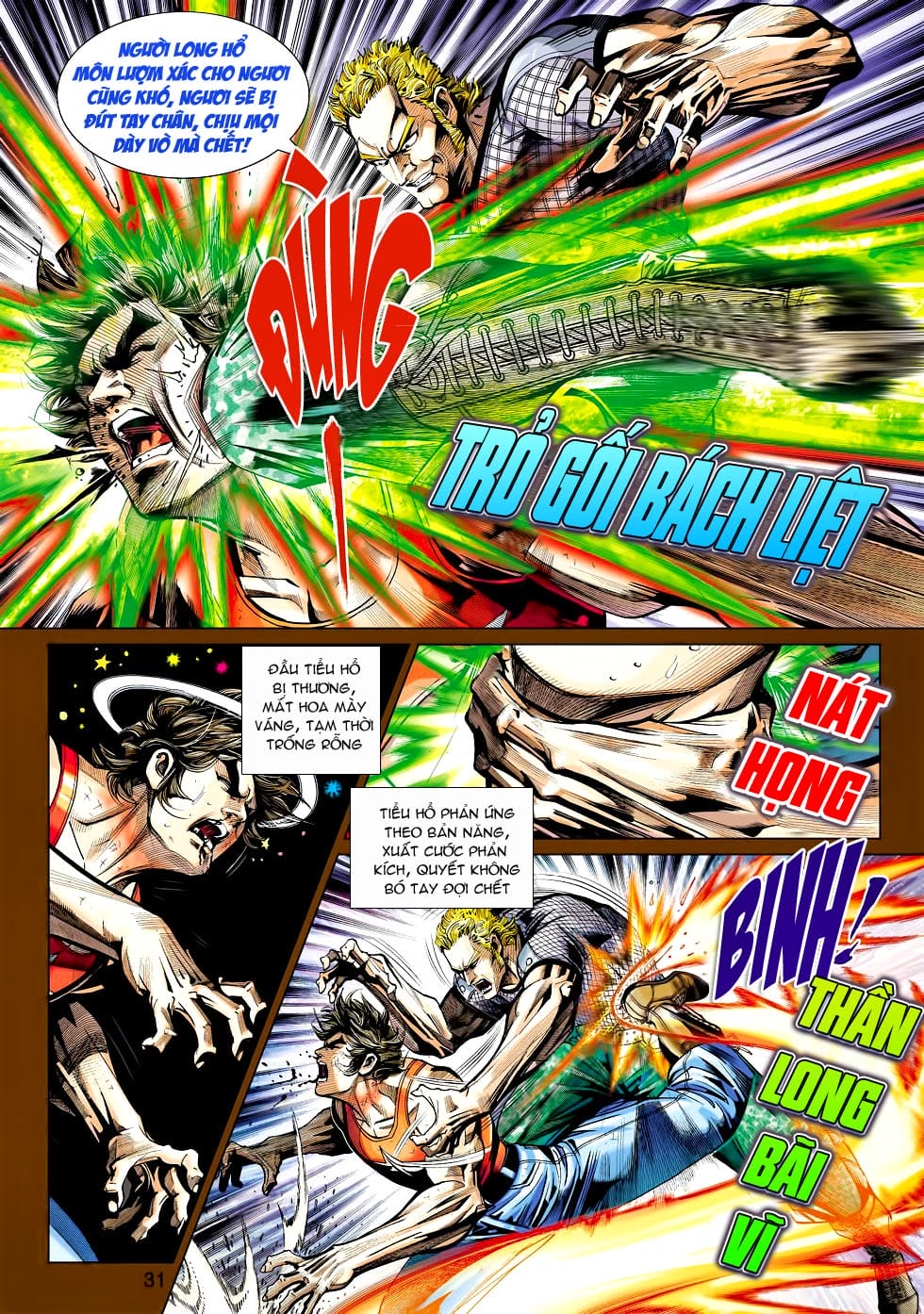 Truyện Tranh Tân Tác Long Hổ Môn trang 4