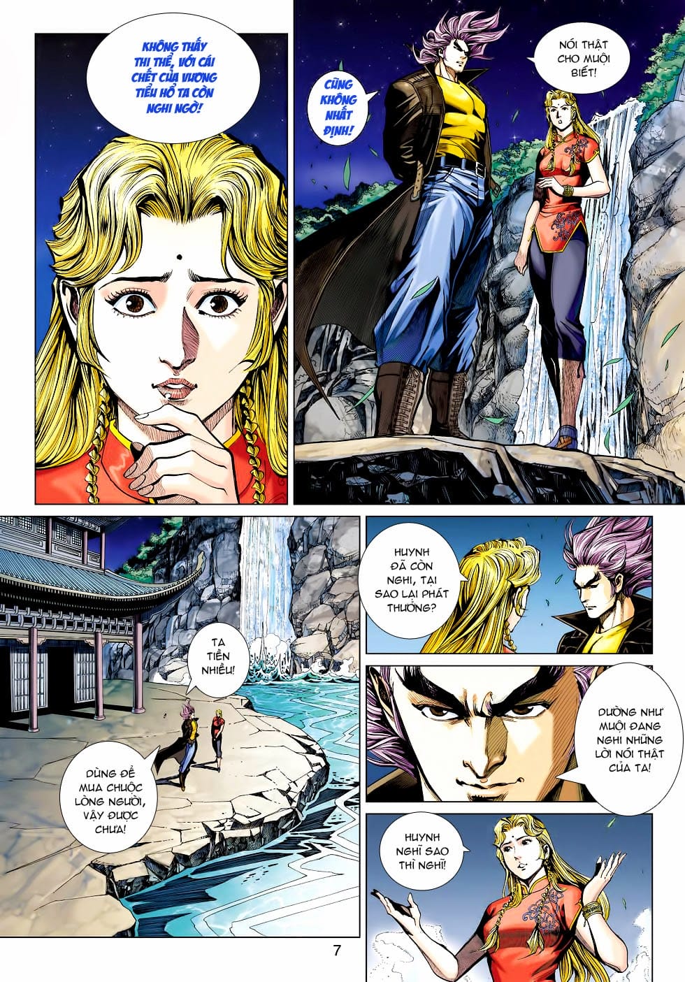 Truyện Tranh Tân Tác Long Hổ Môn trang 4