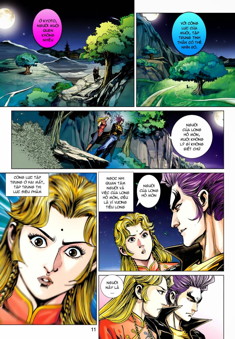 Truyện Tranh Tân Tác Long Hổ Môn trang 4