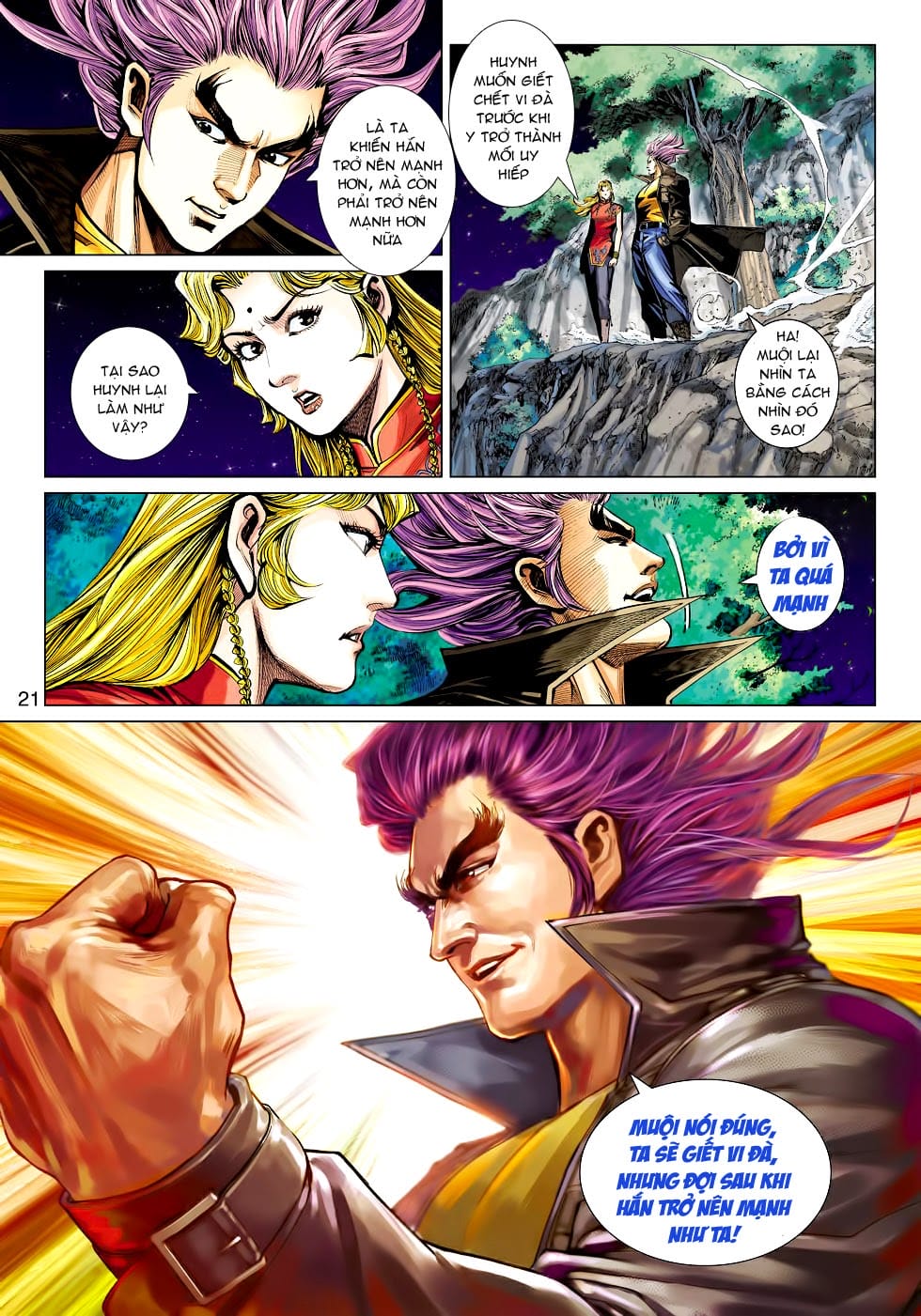 Truyện Tranh Tân Tác Long Hổ Môn trang 4