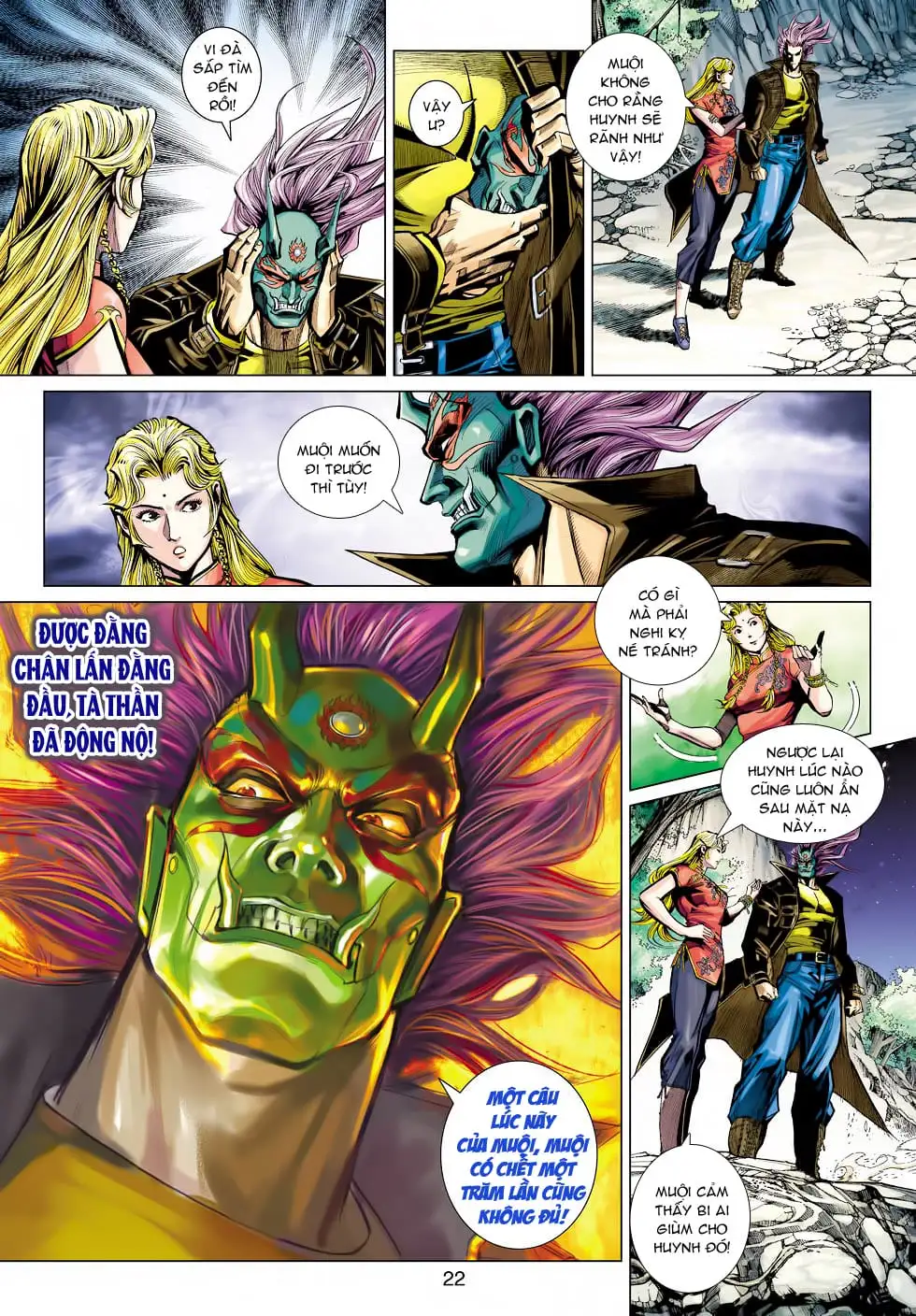 Truyện Tranh Tân Tác Long Hổ Môn trang 4