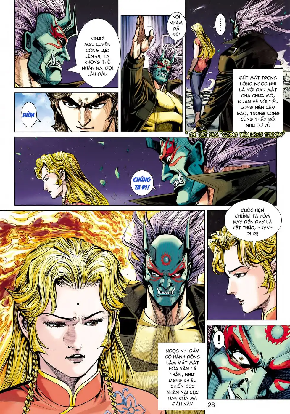 Truyện Tranh Tân Tác Long Hổ Môn trang 4