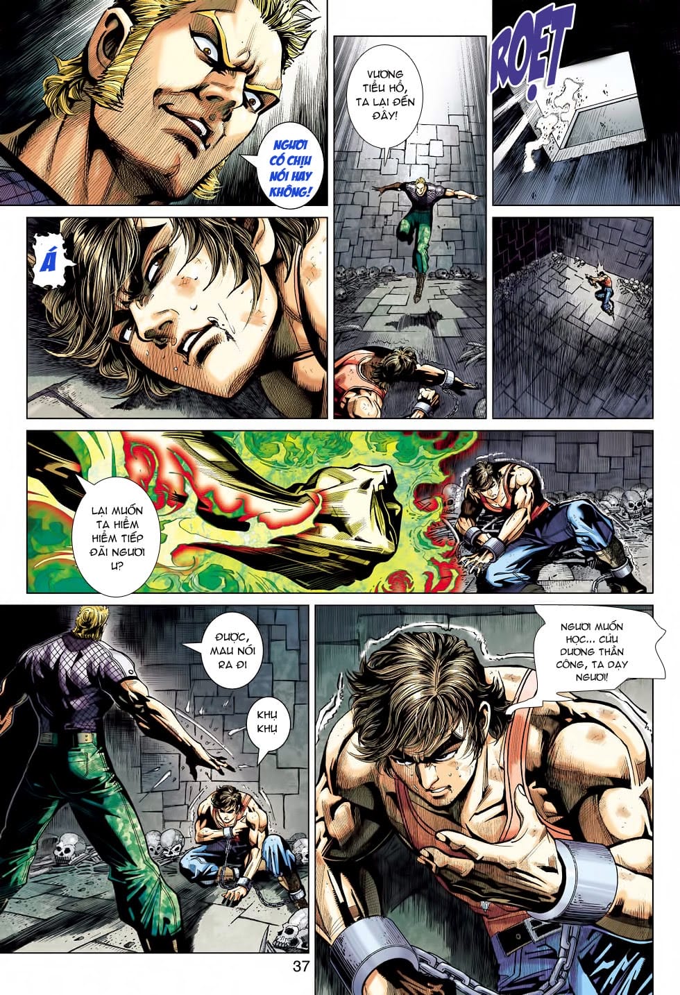 Truyện Tranh Tân Tác Long Hổ Môn trang 4