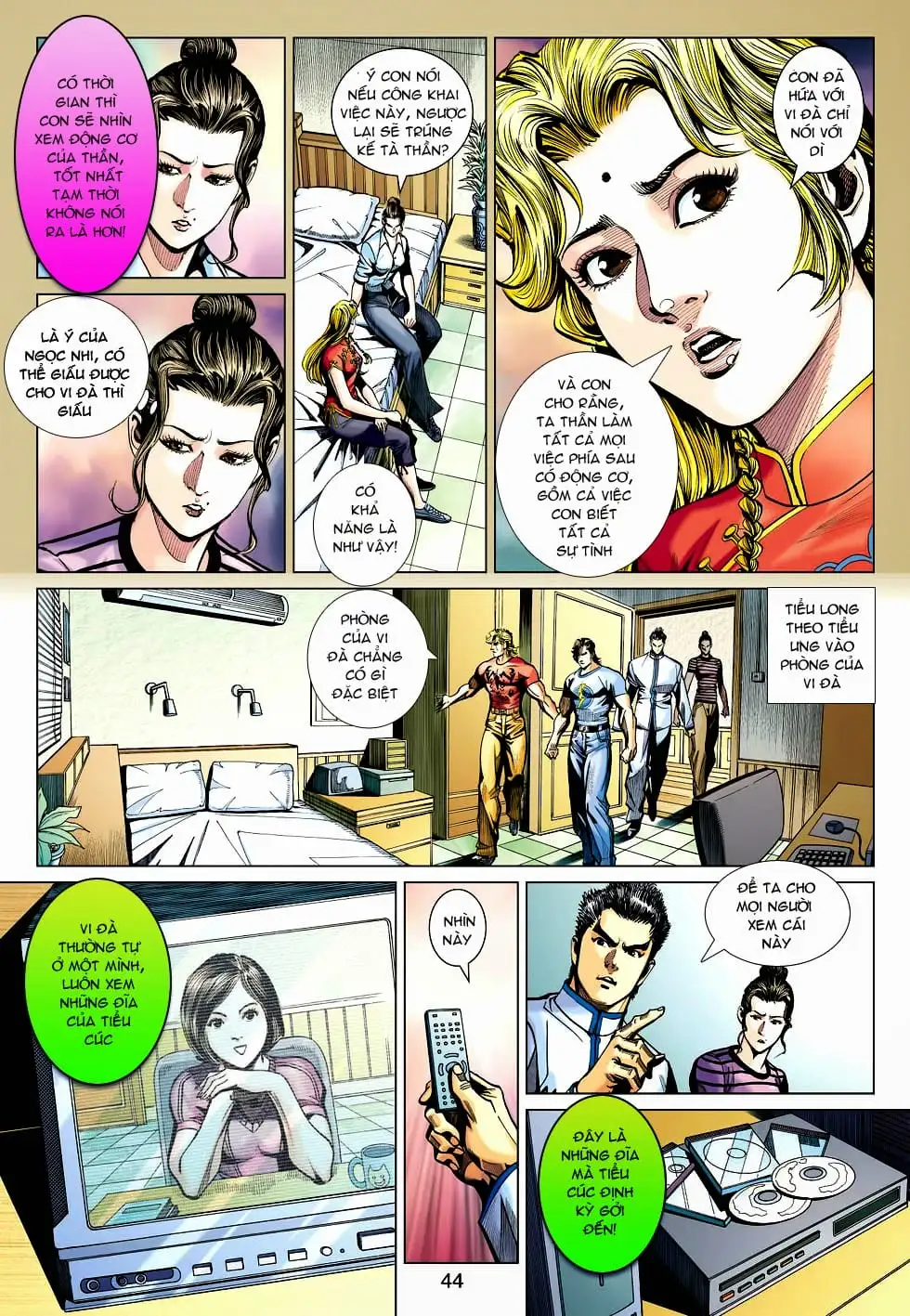 Truyện Tranh Tân Tác Long Hổ Môn trang 4