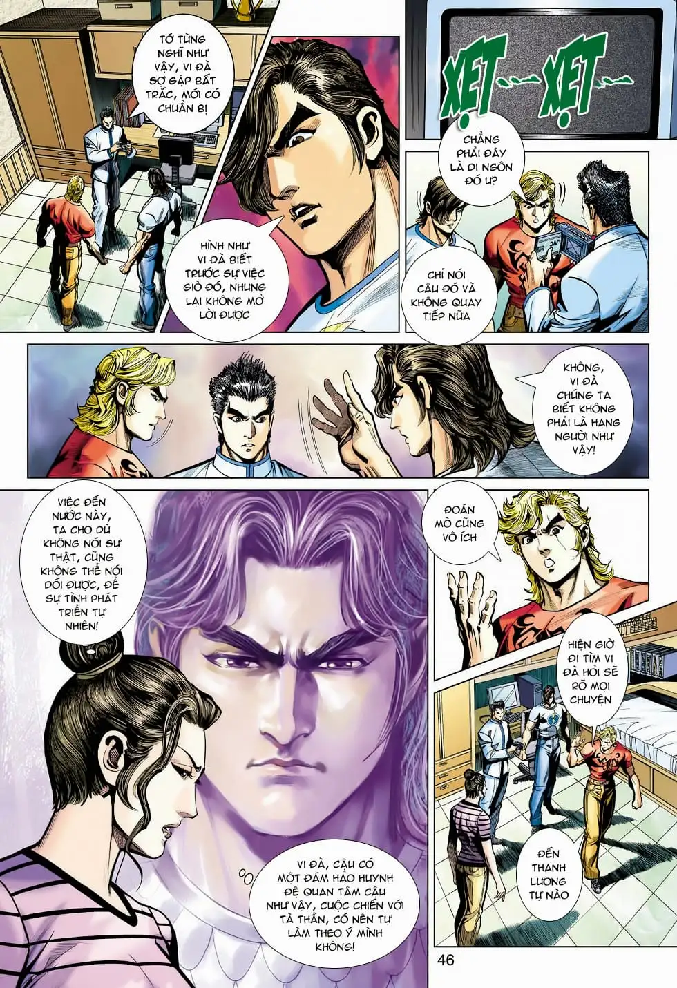 Truyện Tranh Tân Tác Long Hổ Môn trang 4