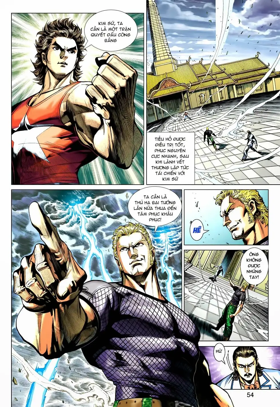 Truyện Tranh Tân Tác Long Hổ Môn trang 4