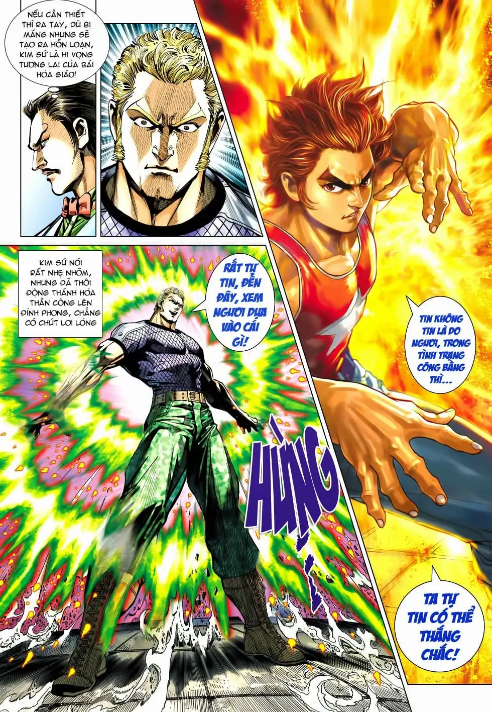 Truyện Tranh Tân Tác Long Hổ Môn trang 4