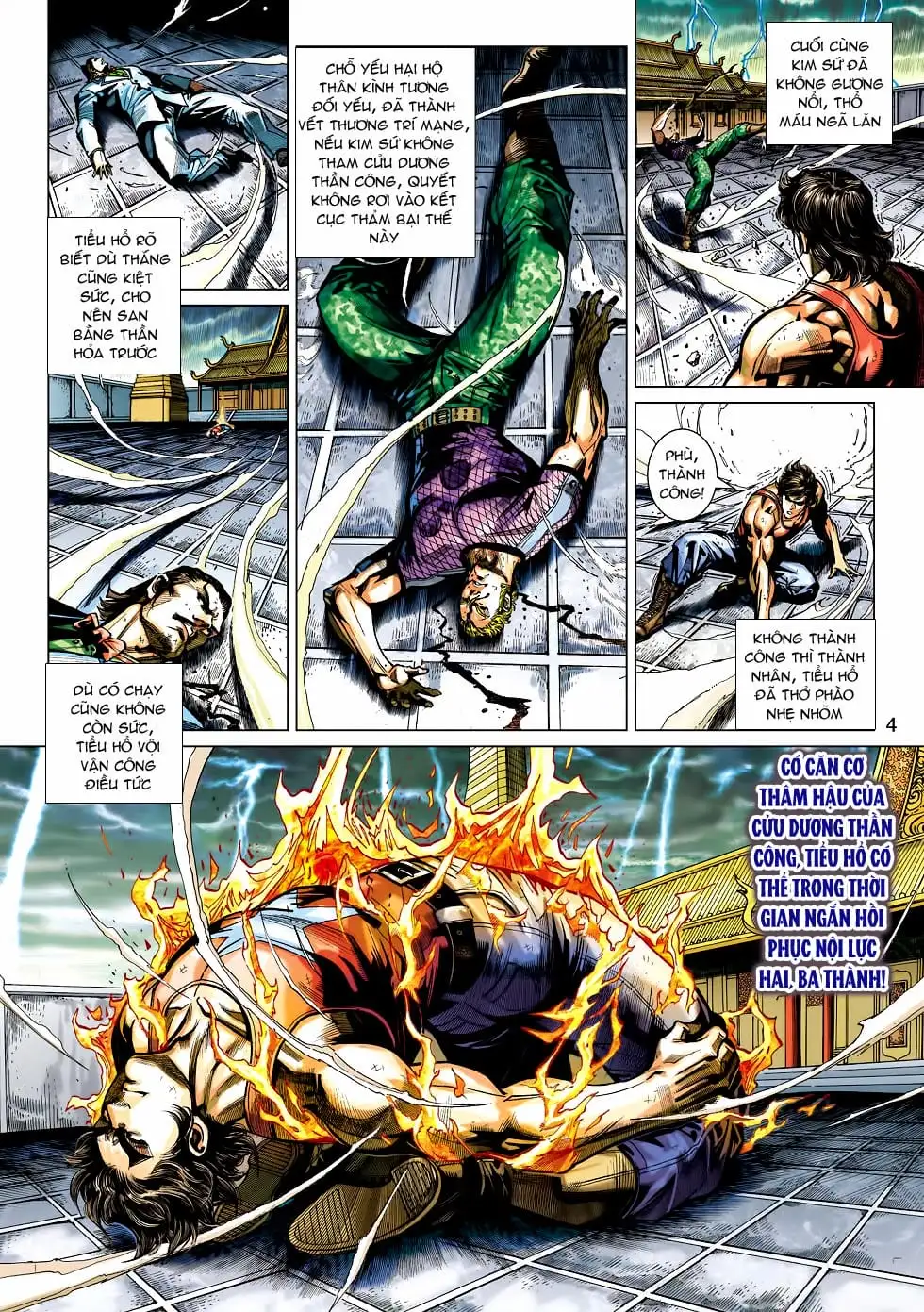 Truyện Tranh Tân Tác Long Hổ Môn trang 4