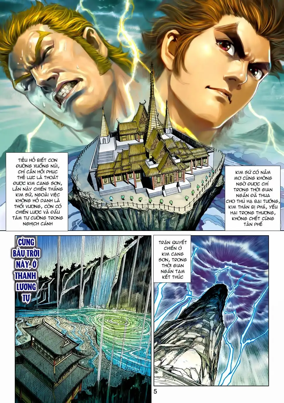 Truyện Tranh Tân Tác Long Hổ Môn trang 4