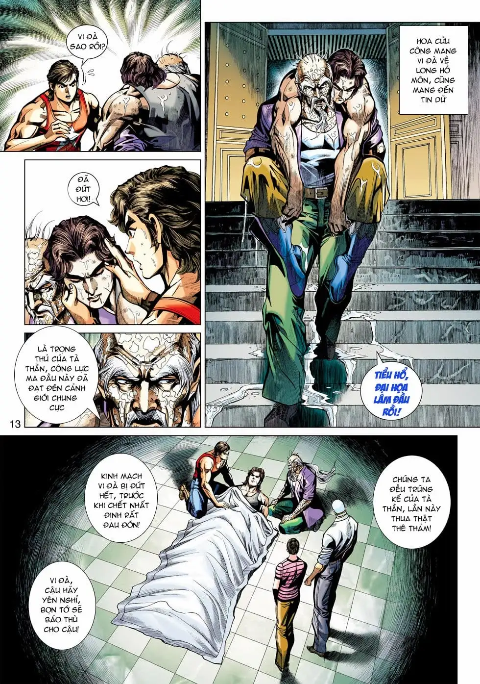 Truyện Tranh Tân Tác Long Hổ Môn trang 4