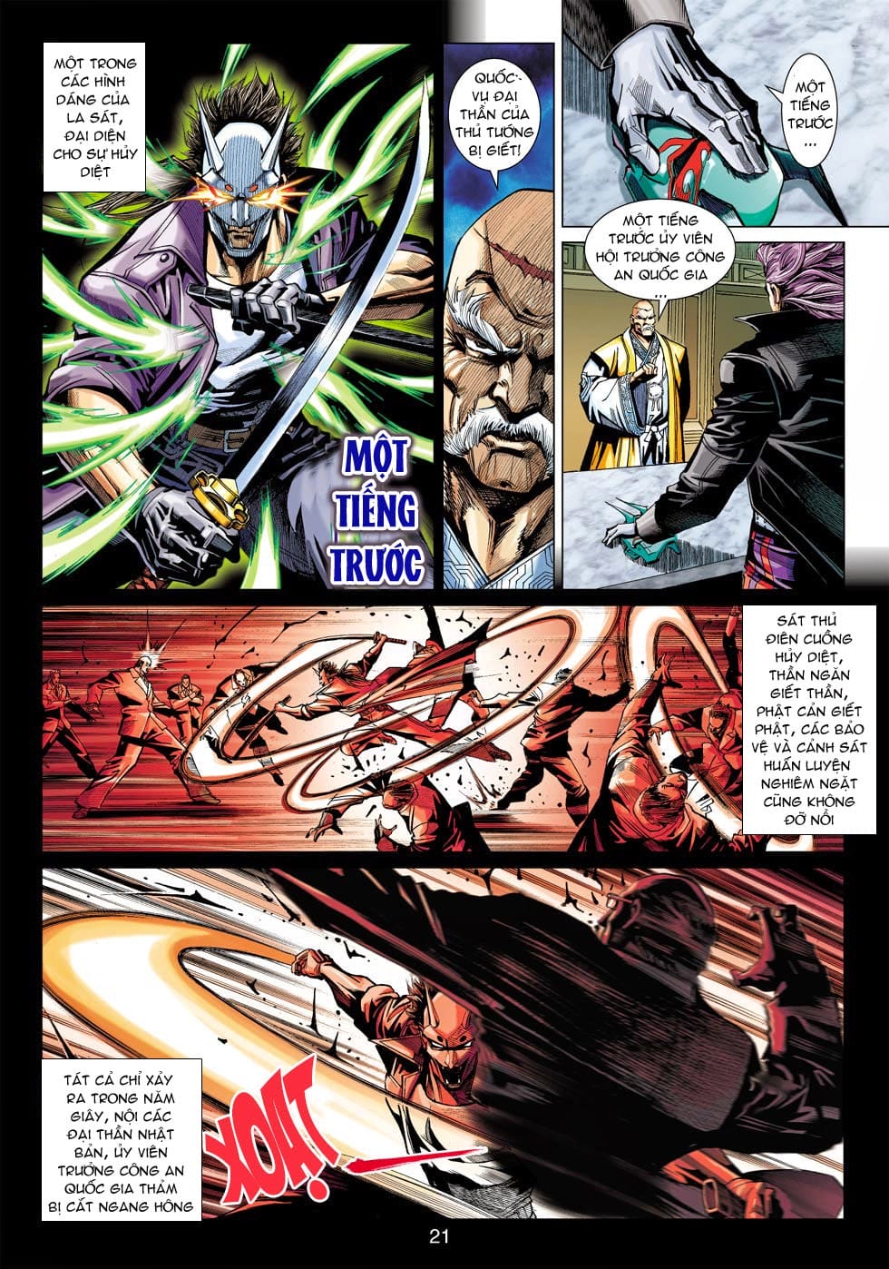 Truyện Tranh Tân Tác Long Hổ Môn trang 4