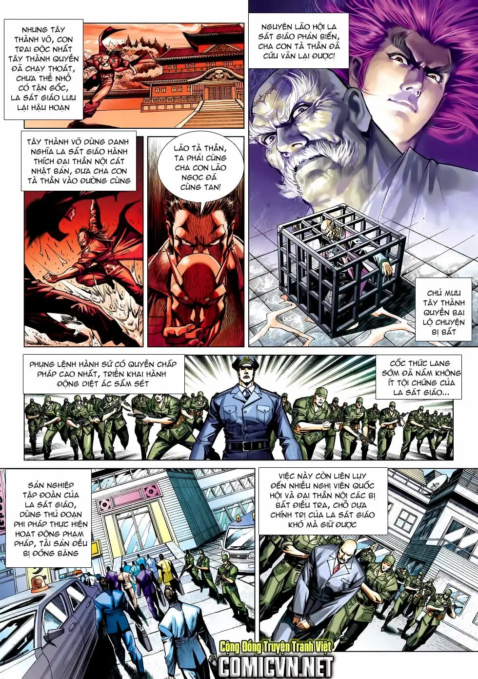 Truyện Tranh Tân Tác Long Hổ Môn trang 4