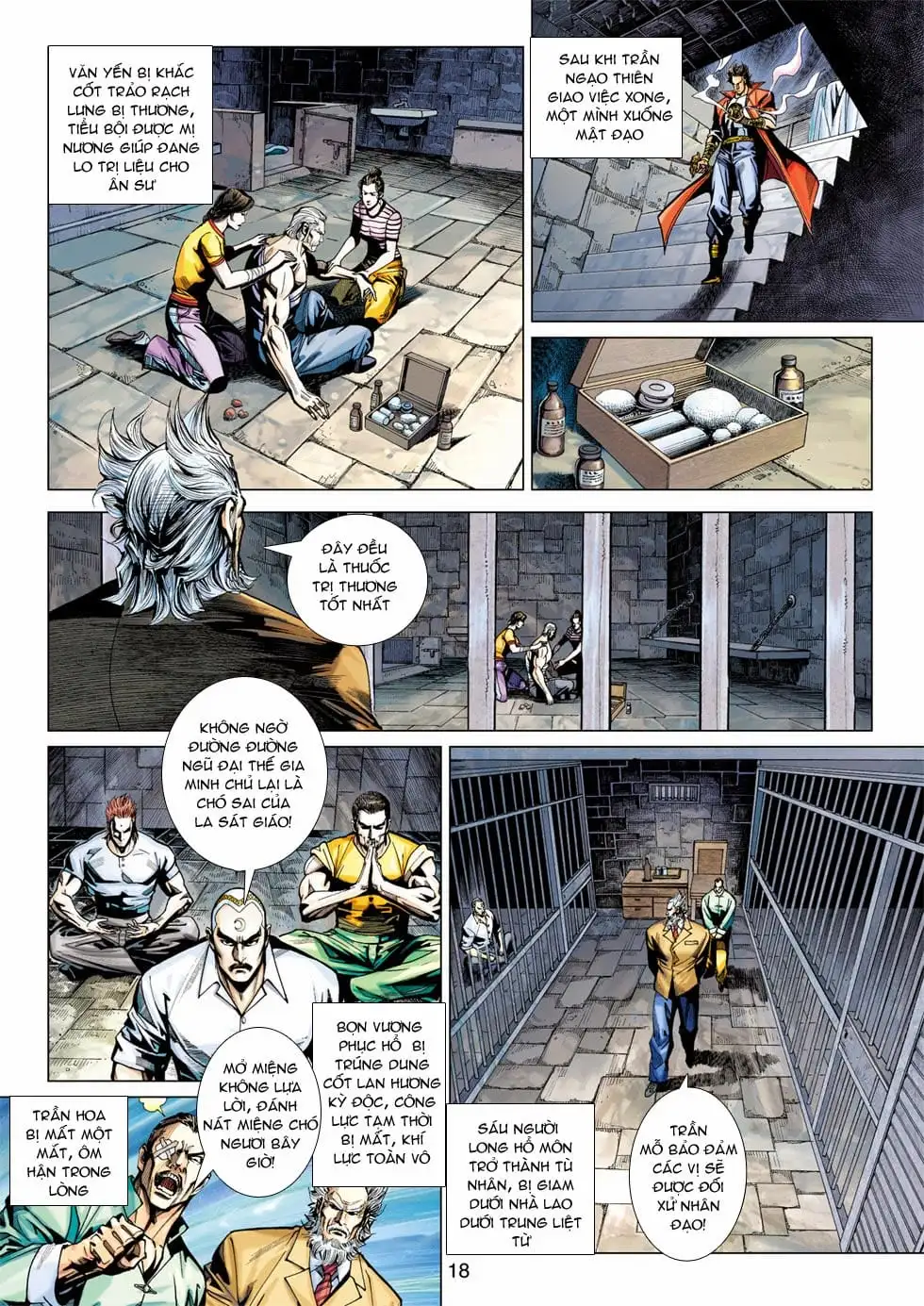 Truyện Tranh Tân Tác Long Hổ Môn trang 4