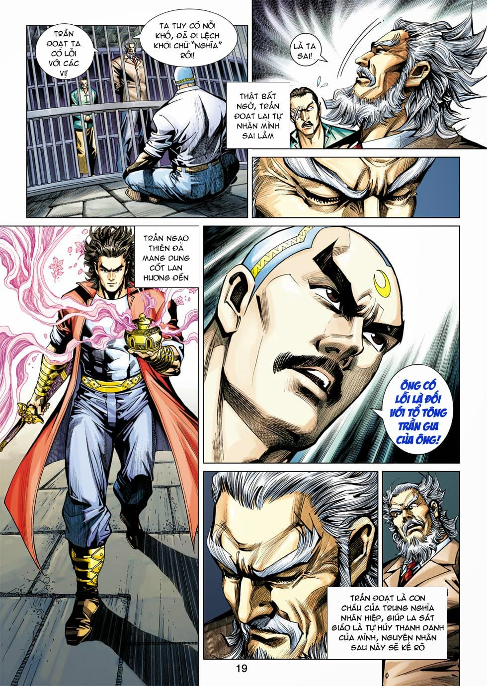 Truyện Tranh Tân Tác Long Hổ Môn trang 4