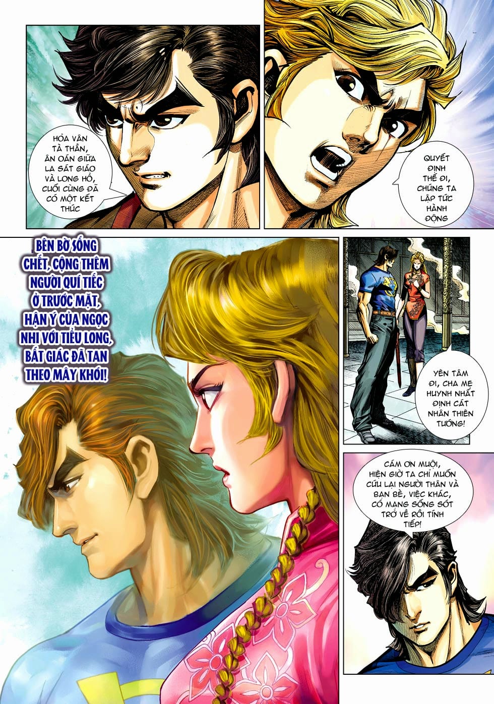 Truyện Tranh Tân Tác Long Hổ Môn trang 4