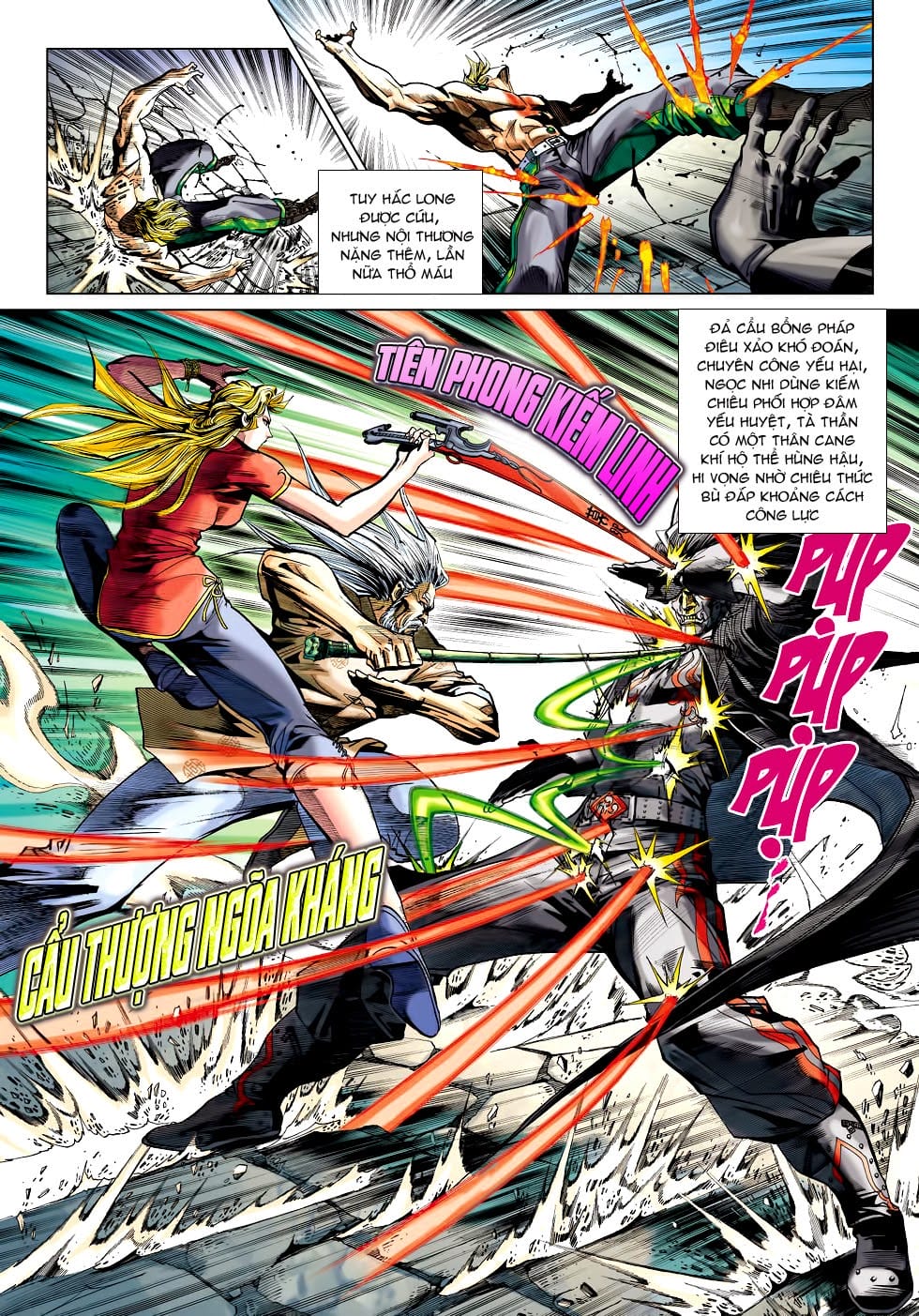 Truyện Tranh Tân Tác Long Hổ Môn trang 4