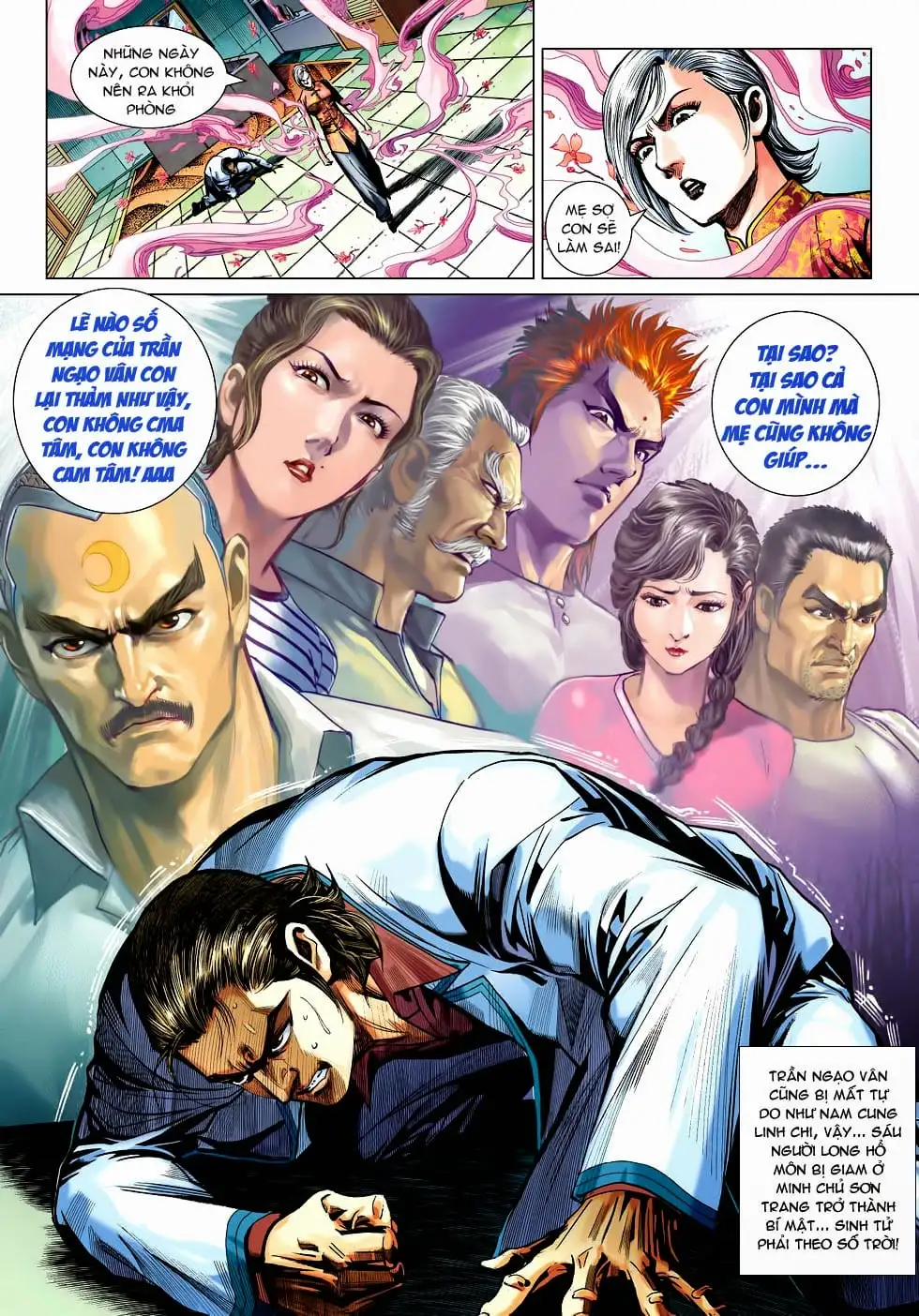 Truyện Tranh Tân Tác Long Hổ Môn trang 4