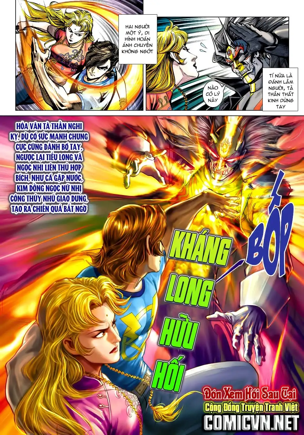 Truyện Tranh Tân Tác Long Hổ Môn trang 4