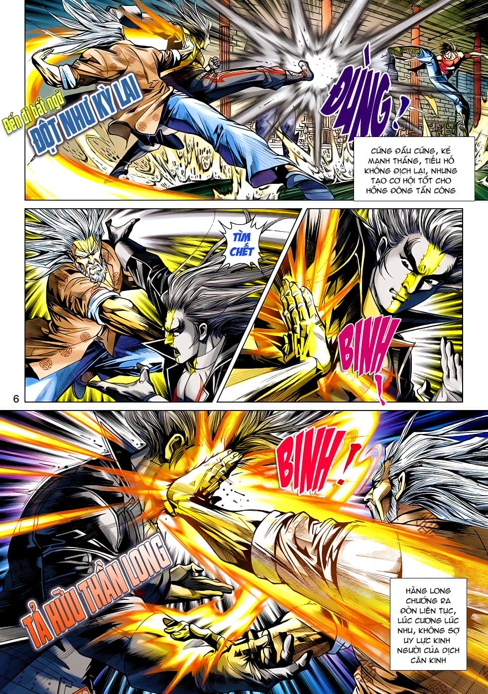 Truyện Tranh Tân Tác Long Hổ Môn trang 4