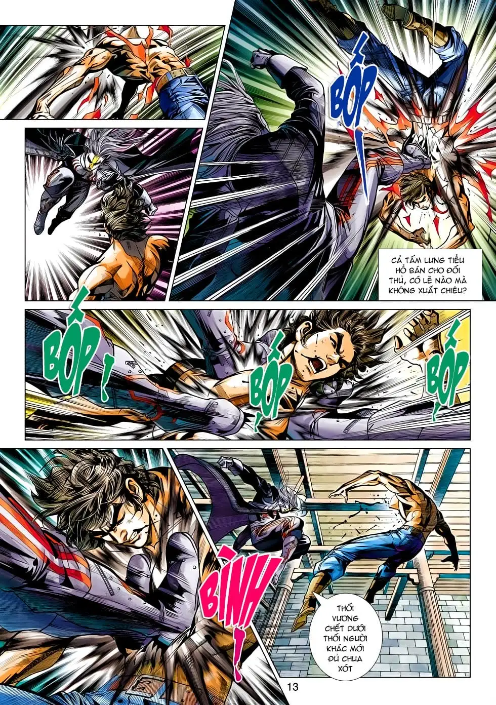 Truyện Tranh Tân Tác Long Hổ Môn trang 4