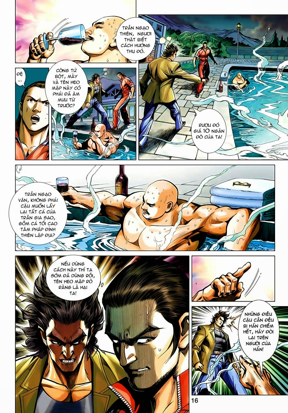 Truyện Tranh Tân Tác Long Hổ Môn trang 4