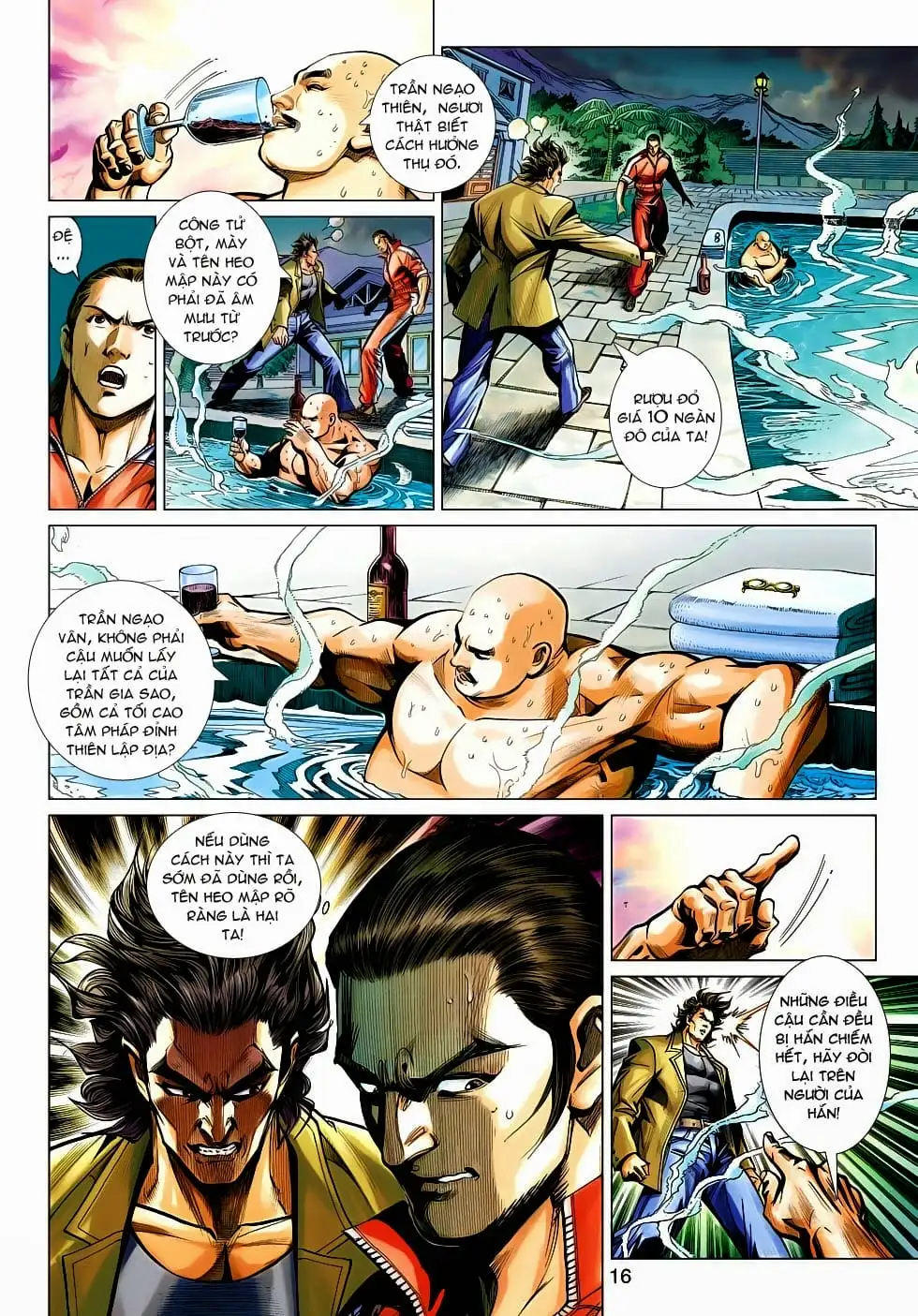 Truyện Tranh Tân Tác Long Hổ Môn trang 4