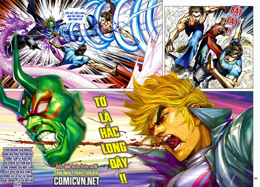 Truyện Tranh Tân Tác Long Hổ Môn trang 4